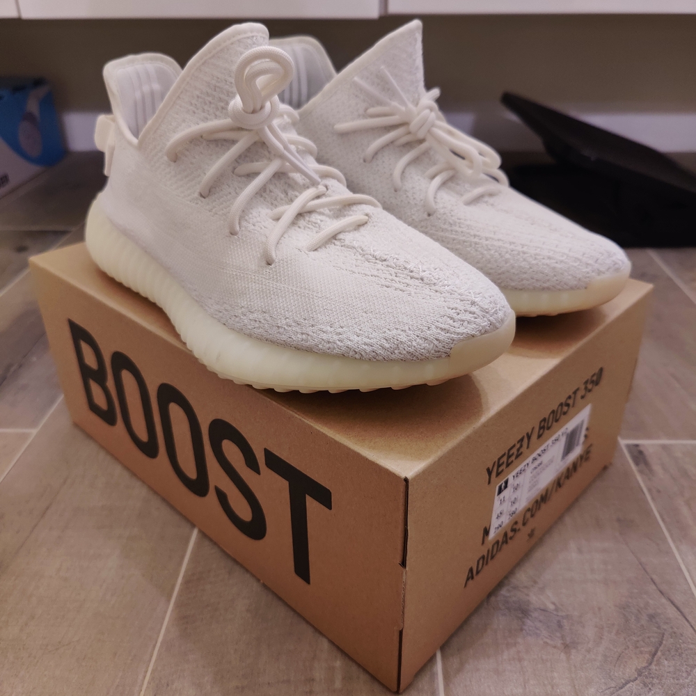 Adidas Yeezy Boost 350 V2 Cream White Sneakers